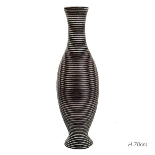 Ваза напольная 70 см Плетенка / 287 /уп 6/пластик