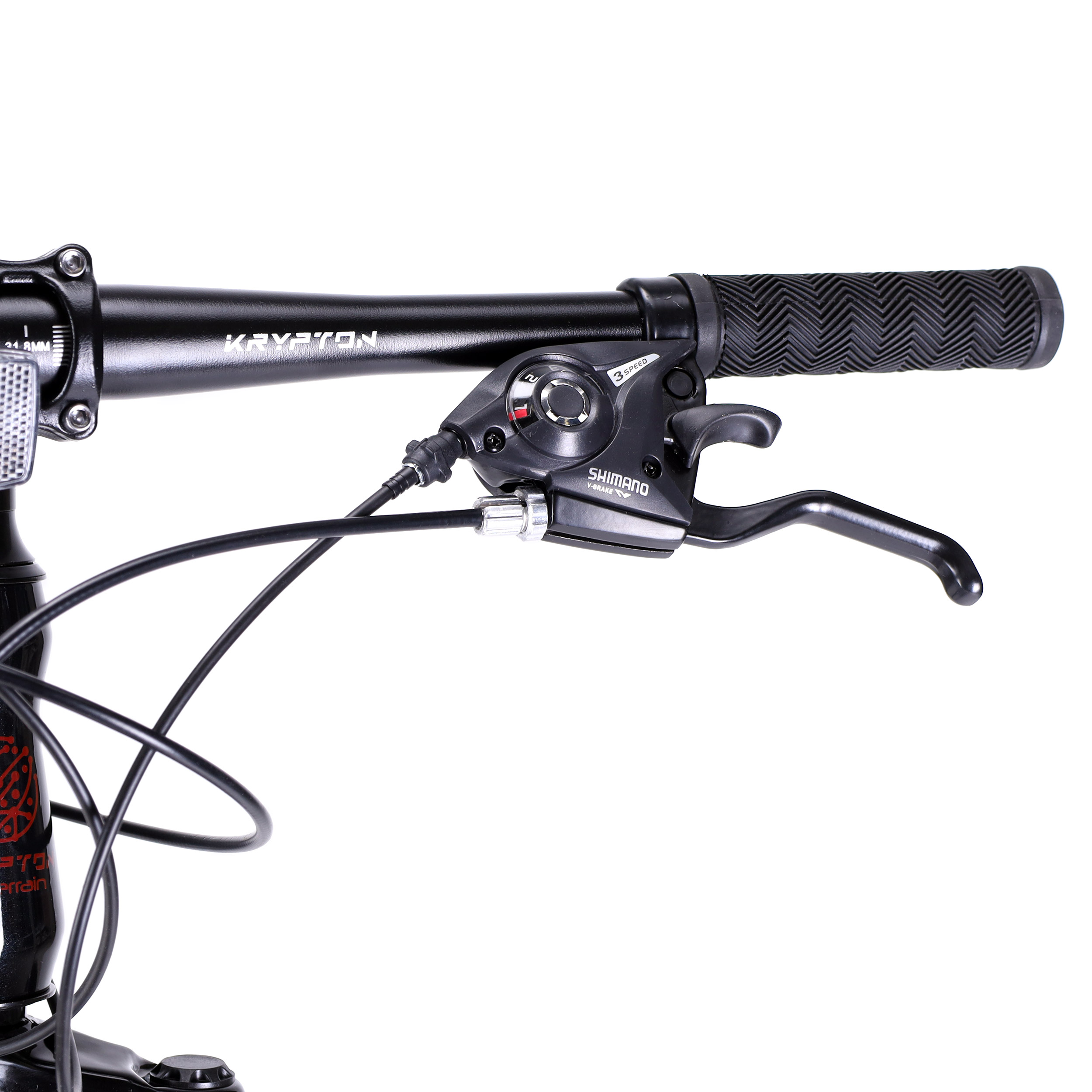 Велосипед 26" рама 17" 21sp KRYPTON EAGLE I чёрный dark fire red