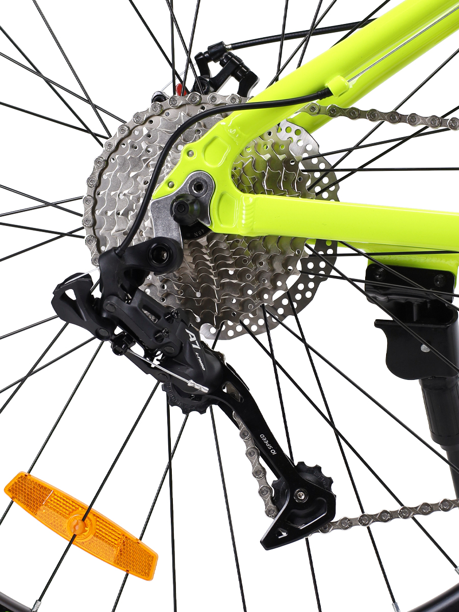 Велосипед 27,5" рама 17" 1х10sp COMIRON DESIRE зелёный лайм