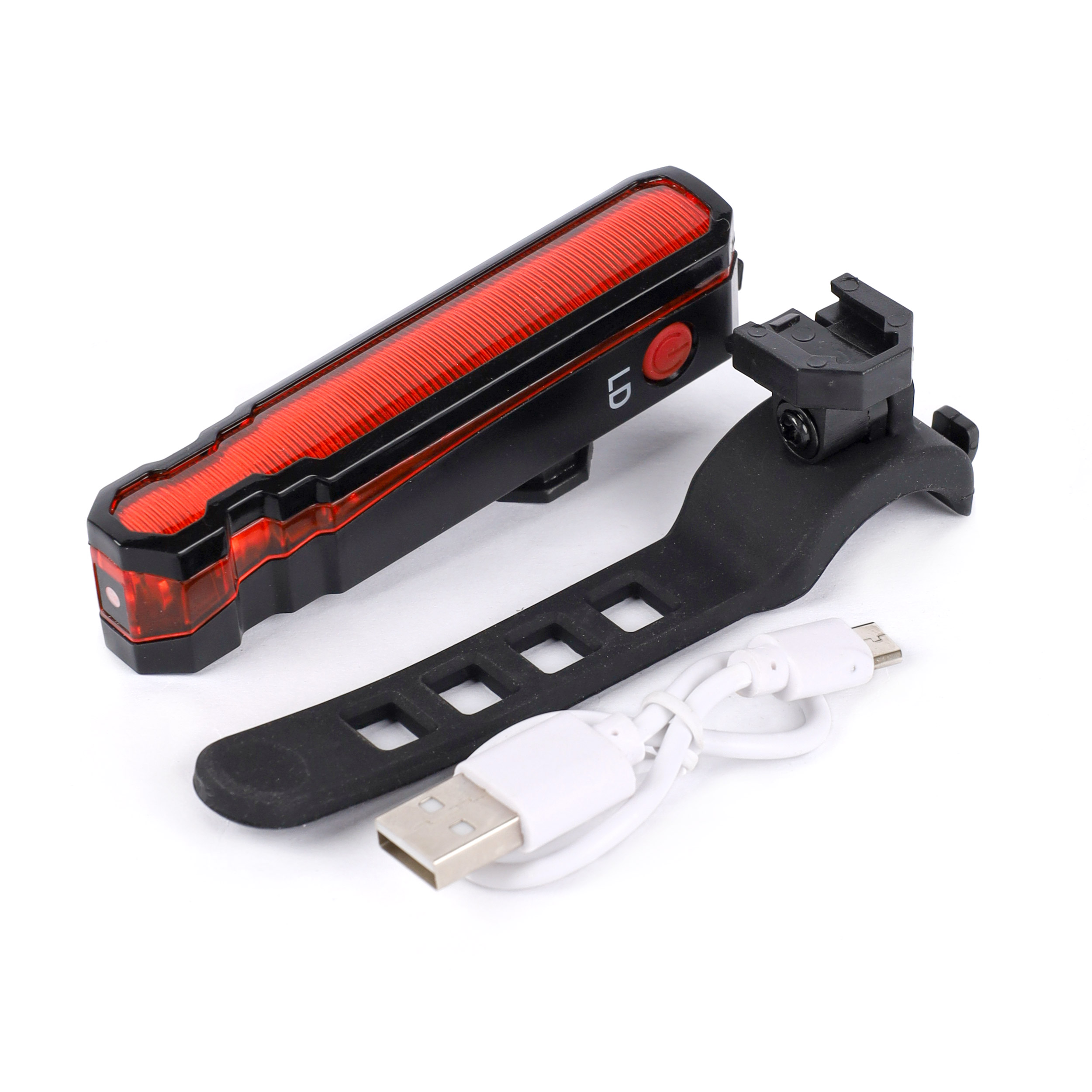 Фонарь задний интеллектуальный COMIRON "GUARD" корпус: ABS; LD режим; свет LED 150lm; аккум 500 mAh, USB, влагозащита IPX5. /уп50/