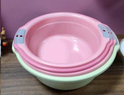 Таз 35х33х12 с ручками / Y-900 /уп 120/ пластик