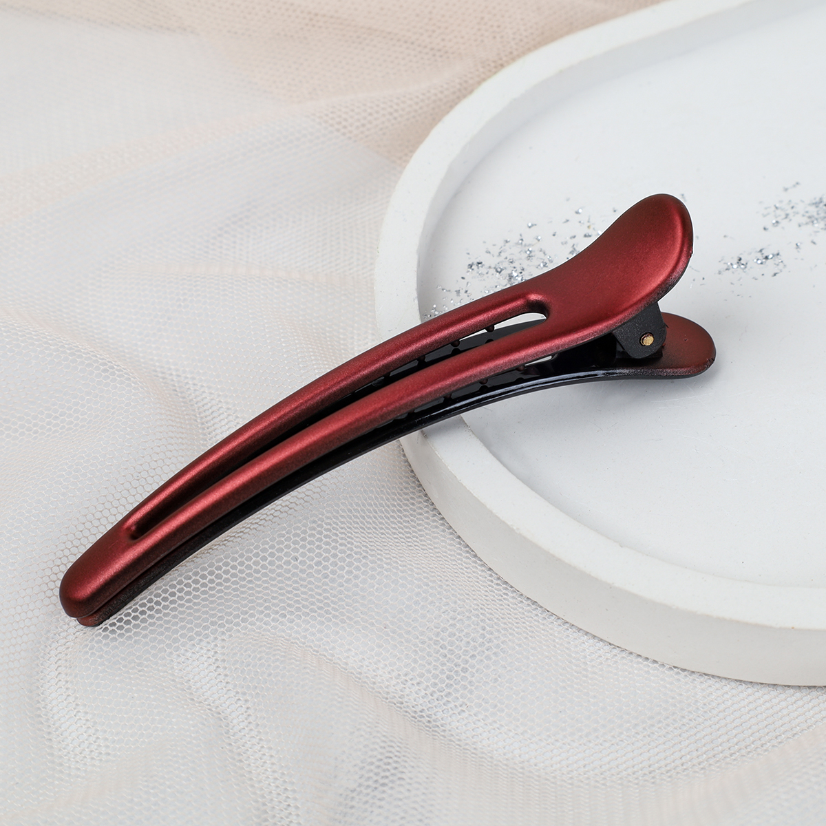 Зажим для волос перламутровый микс / N3012-7 /уп 1/ 723807