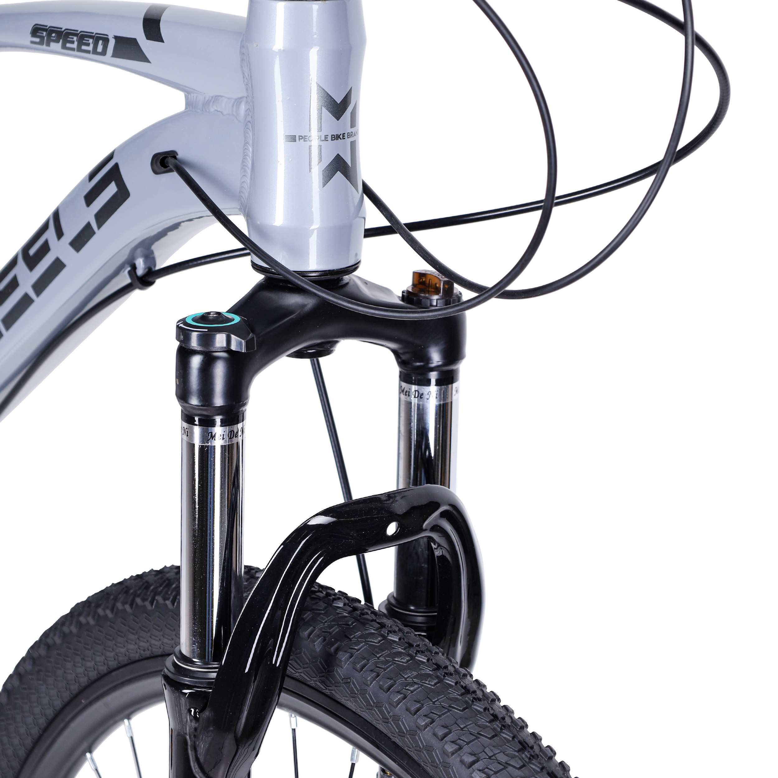 Велосипед горный 29" 21sp MEGAWHEELS SPEED алюминиевый серый