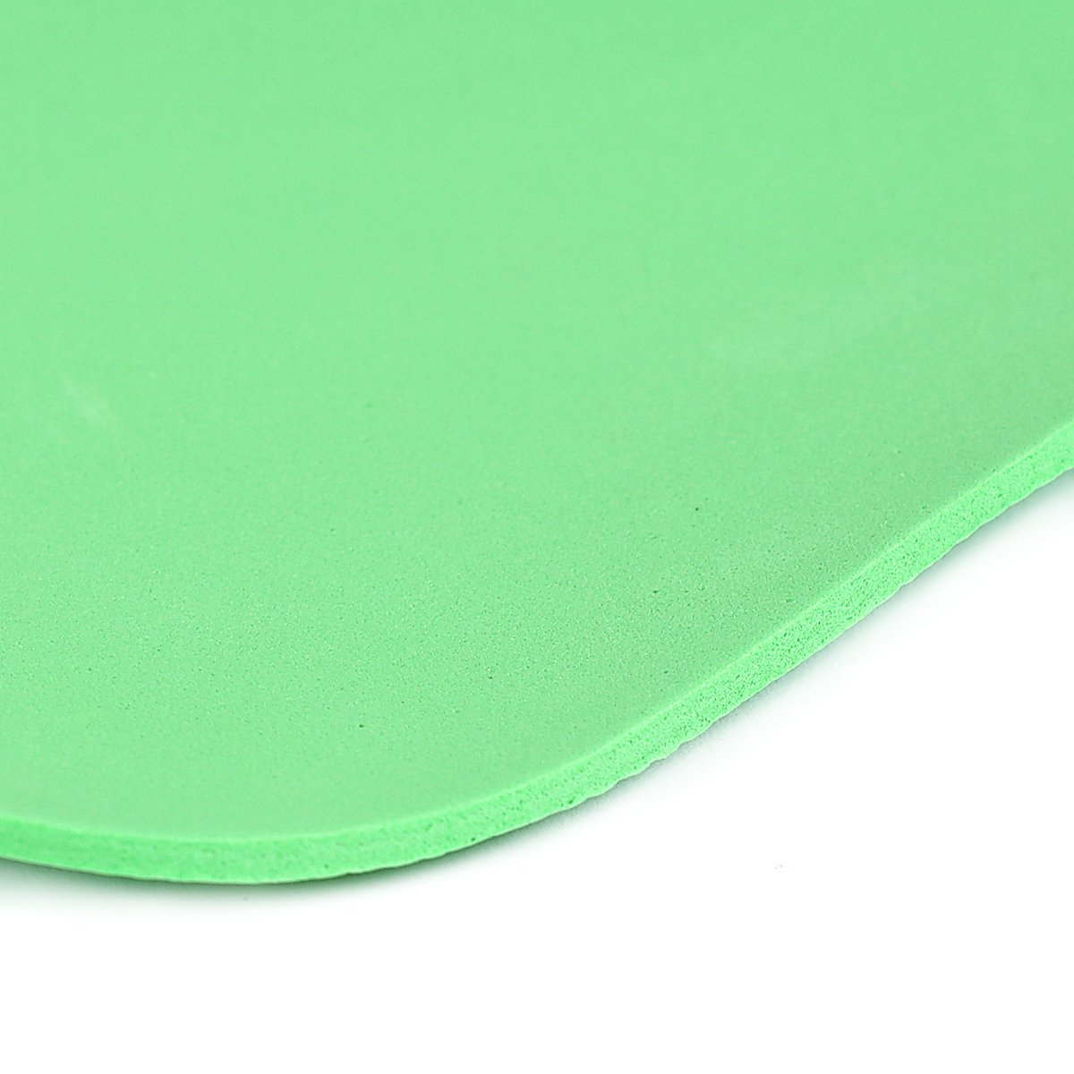 Коврик для йоги и фитнеса спортивный гимнастический EVA 4мм. 173х61х0,4 цвет: светло-зелёный / YM-EVA-4LG / уп 24