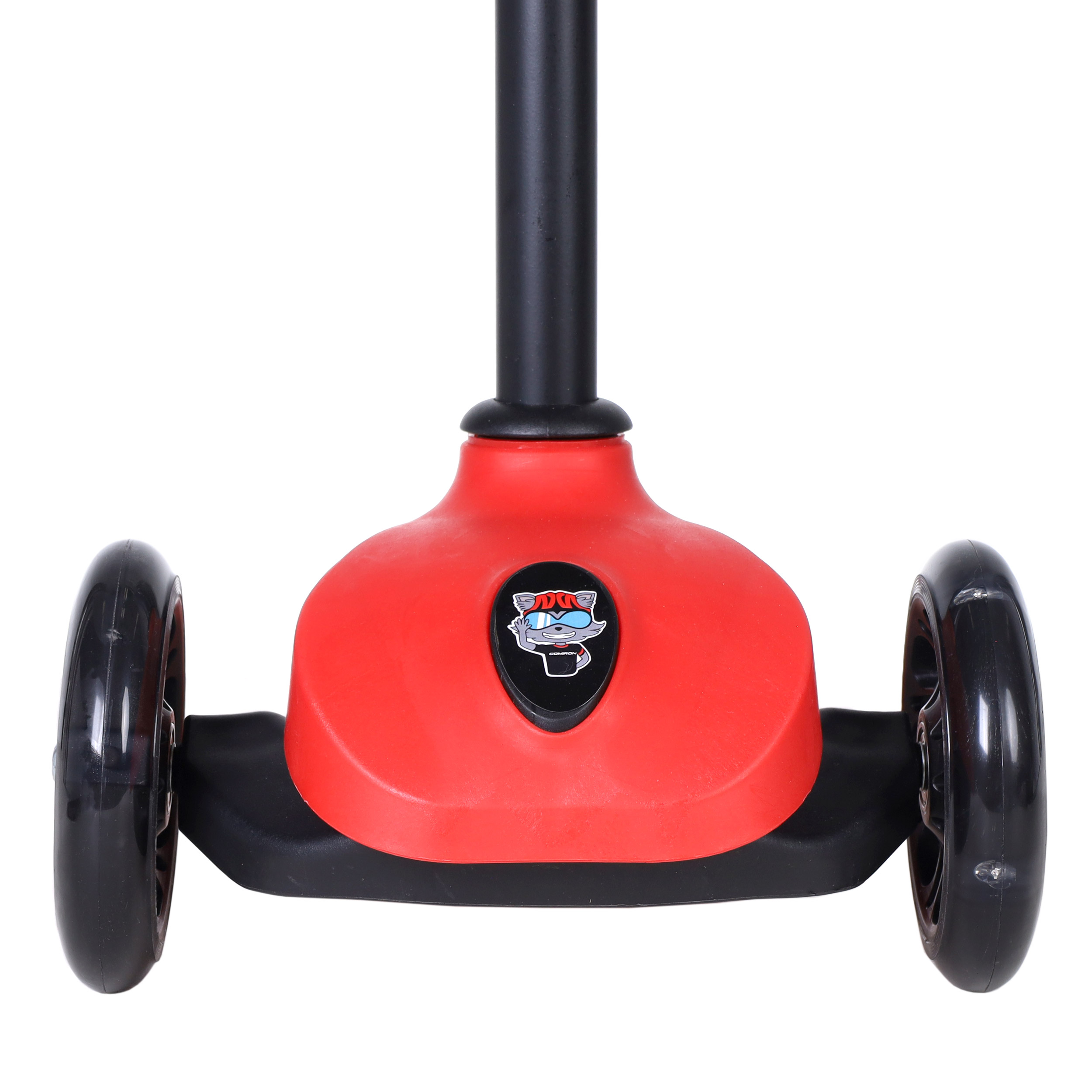 Самокат трехколесный облегчённый для детей от 2-х лет Yeenot GT2018-16, нагрузка до 30кг, вес 1,4кг, светящиеся колёса PU110мм, цвет Космос БК/уп10