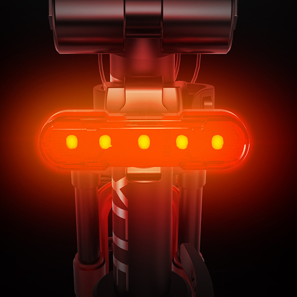 Фонарь задний COMIRON TA10 корпус: ABS, IPX5; свет: COB(5LED), 80lm; аккум: 220mAh, USB; четыре режима, поворотный на 360С. /уп 120/240/