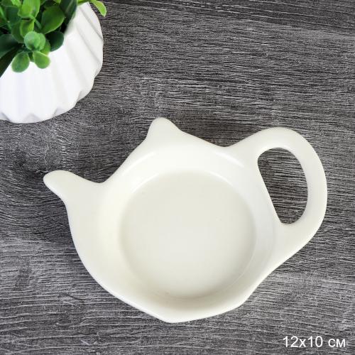 Подставка под чайный пакетик 12х9,3 см / EWQ-30 /уп 152/