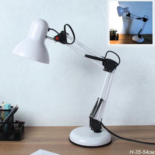 Светильник настольный 54 см белый / 811-A / Ex27 /уп 12/