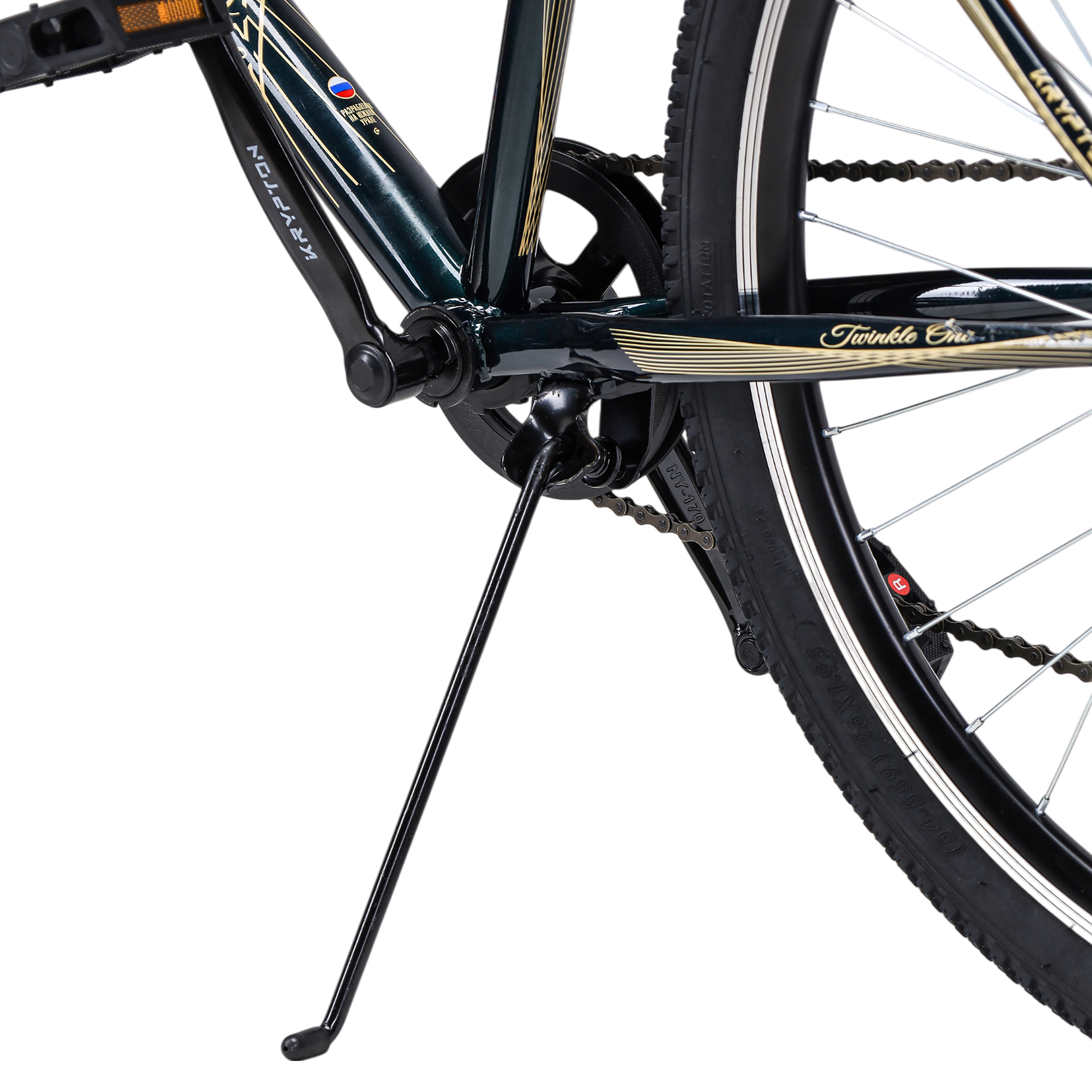 Велосипед 26" рама 17" 7sp KRYPTON TWINKLE ONE бриллиантовый зелёный