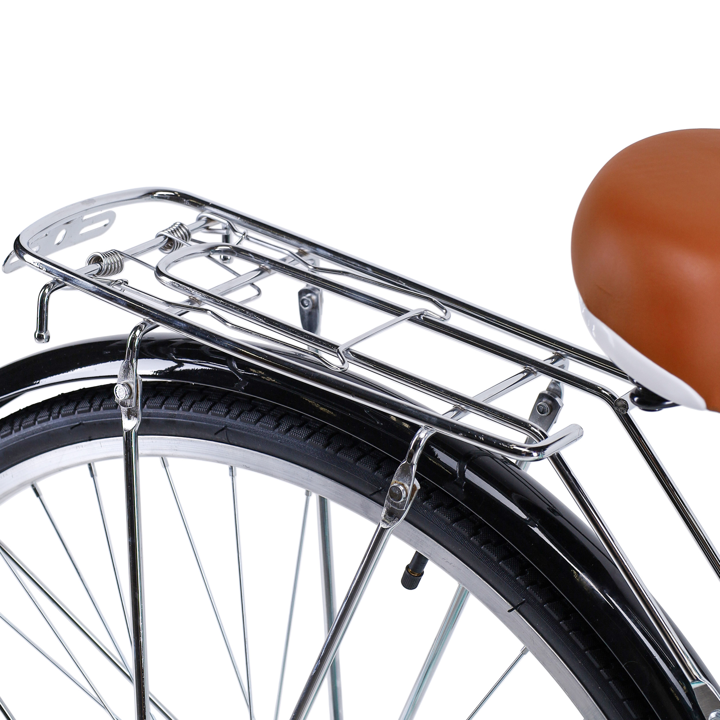 Велосипед городской MEGAWHEELS MEGAPOLIS 26" одна скорость, ножной тормоз, мятный