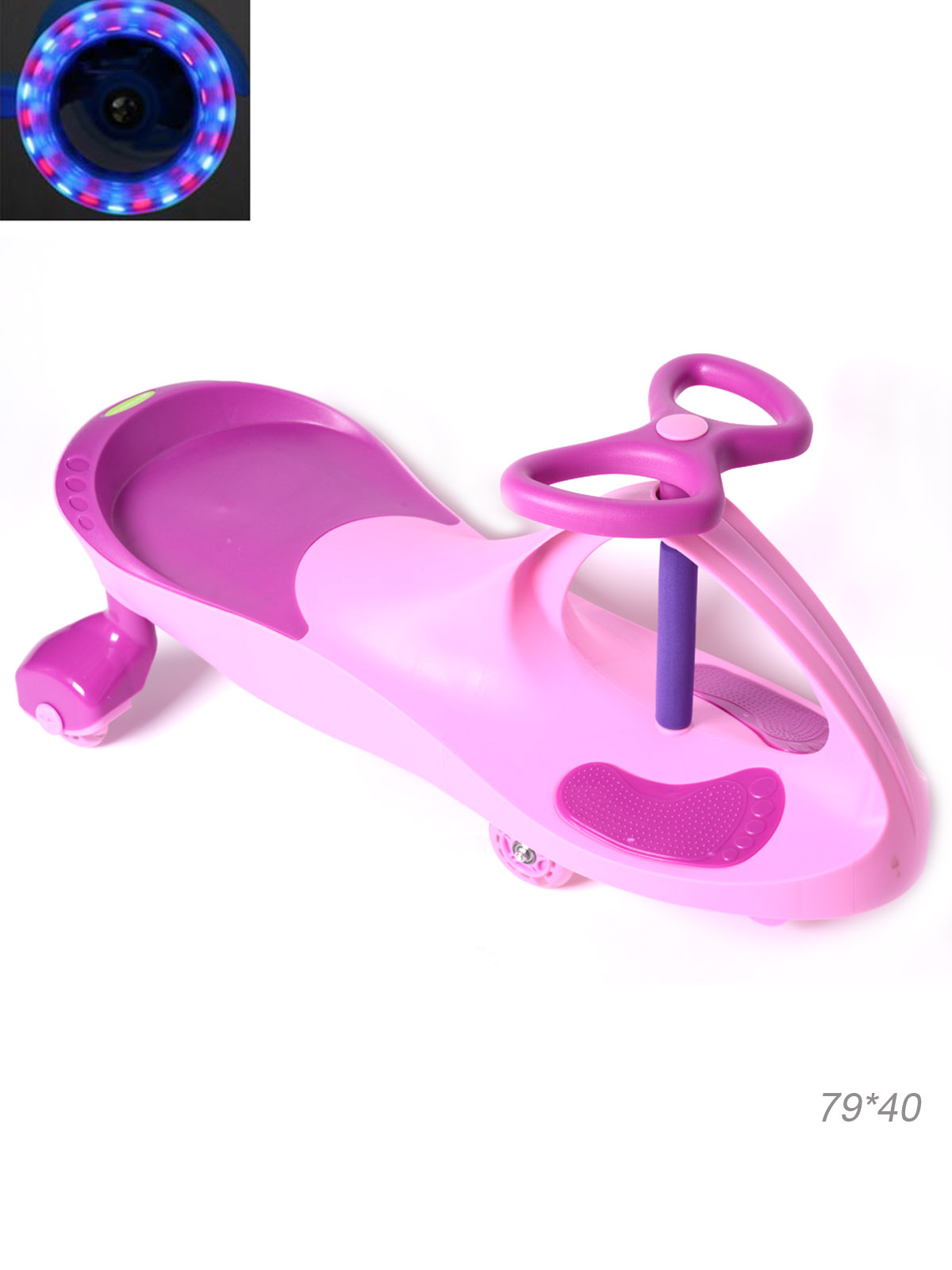 Толокар / TNWJ-09 /уп 5/ колеса полиуретановые 80 мм