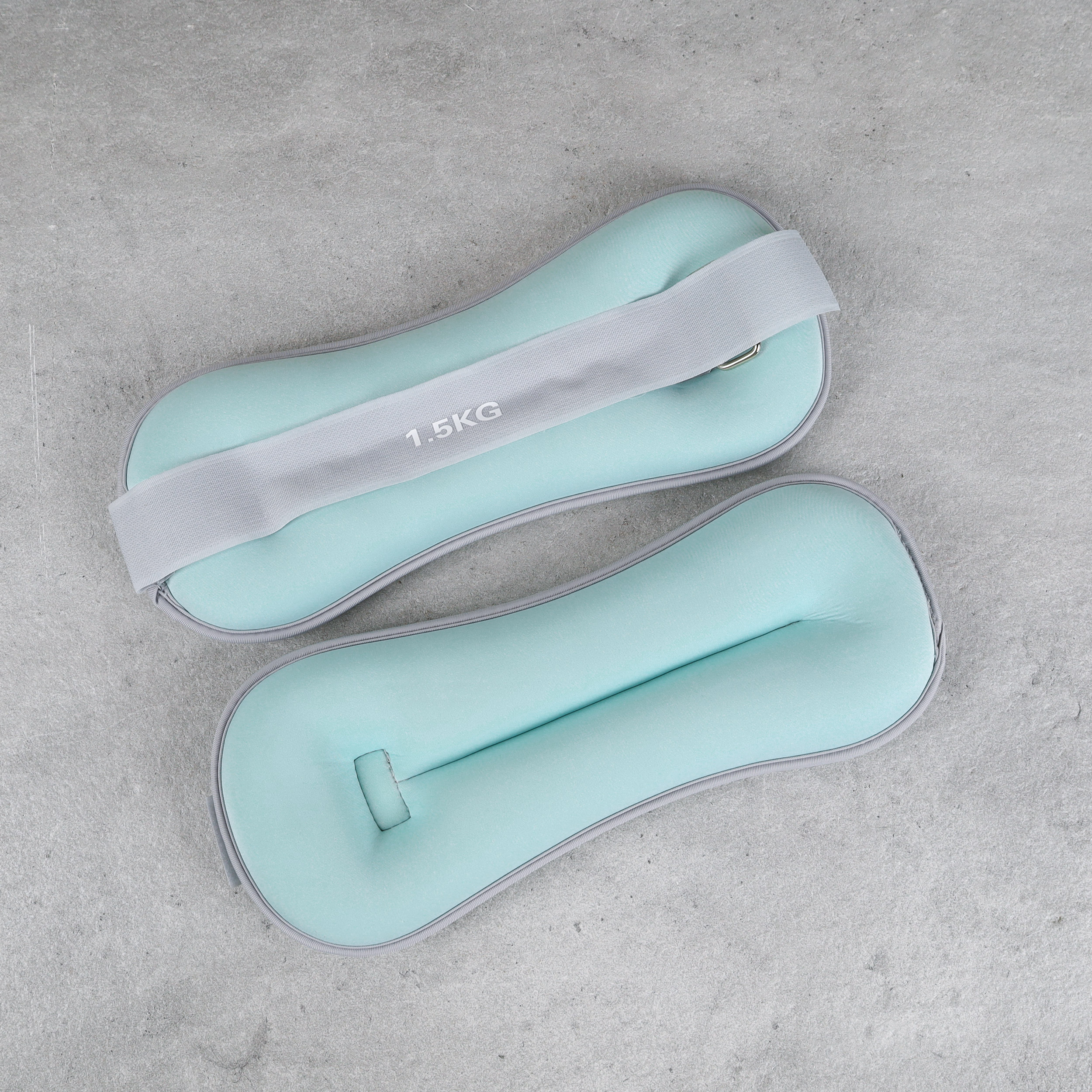 Утяжелители для рук и ног Woohooo FitLimbs II / набор 2 шт / 3 кг (1,5х1,5) / наполнитель песок / голубой/уп 7/