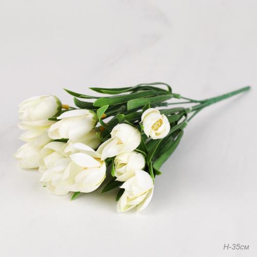 Цветок искусственный Подснежник 35 см / ZJ3174 /уп 2/1200/