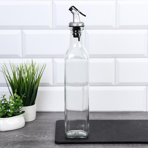 Емкость с дозатором для жидких специй 500 мл / YF-1043 /уп 50/