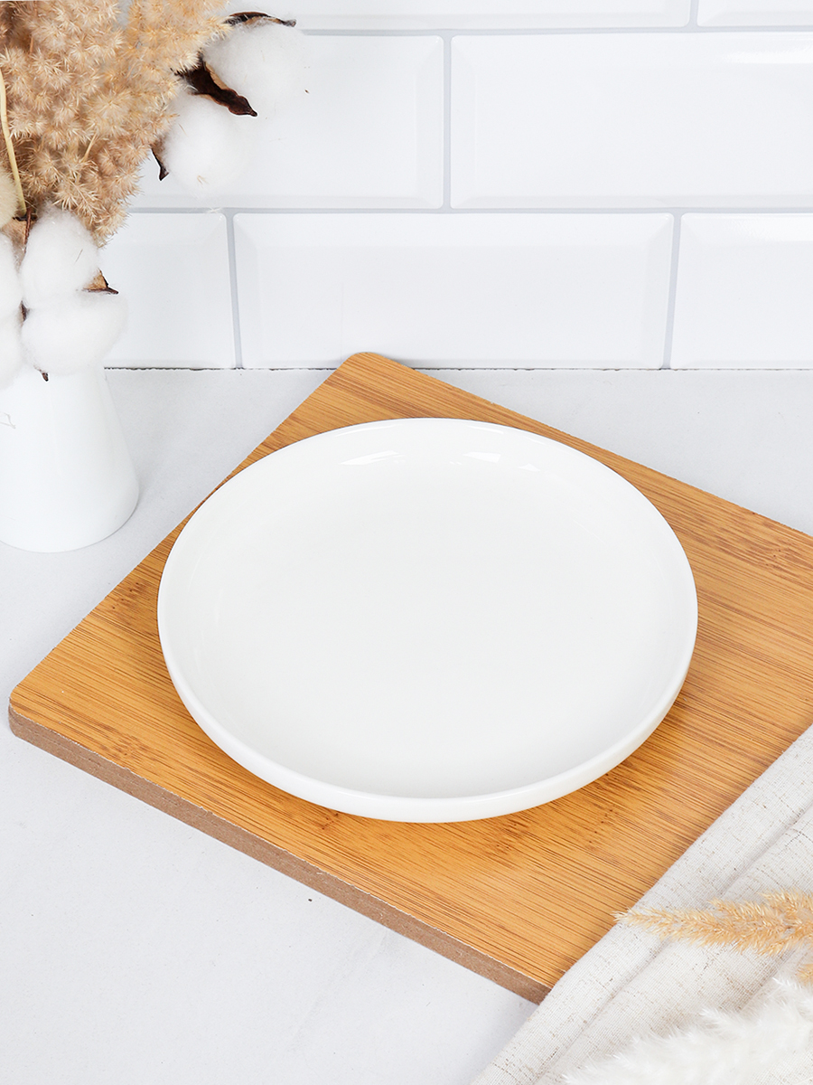 Тарелка круглая 19 см / E-25 /уп 36/