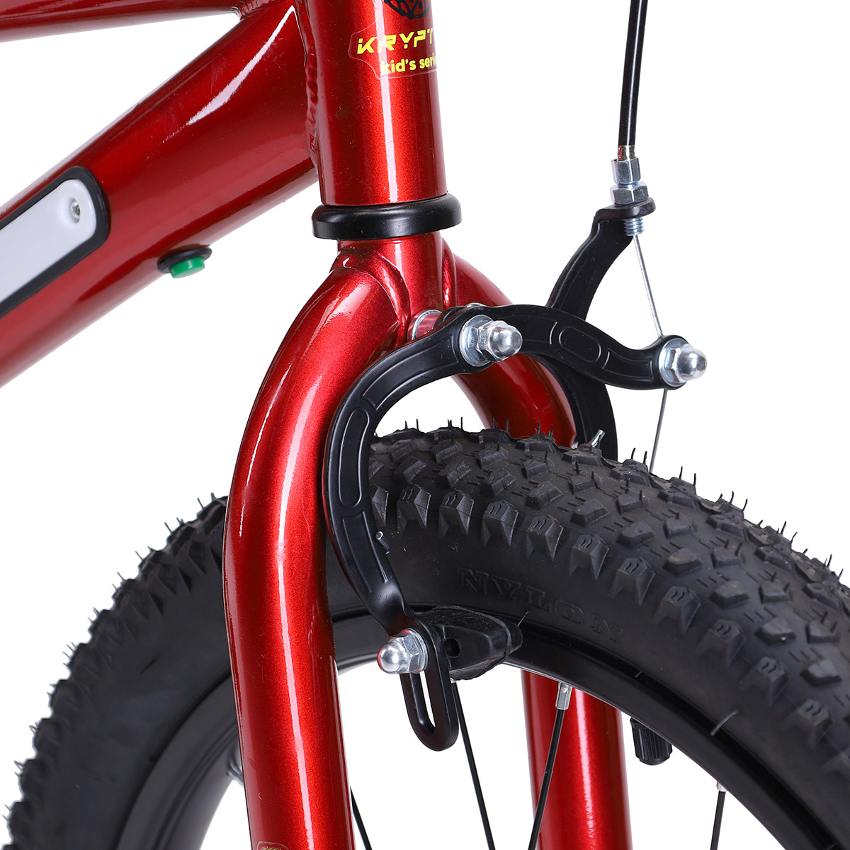 Велосипед 20" Krypton BURNING KB01-20RY цвет красный/ желтый