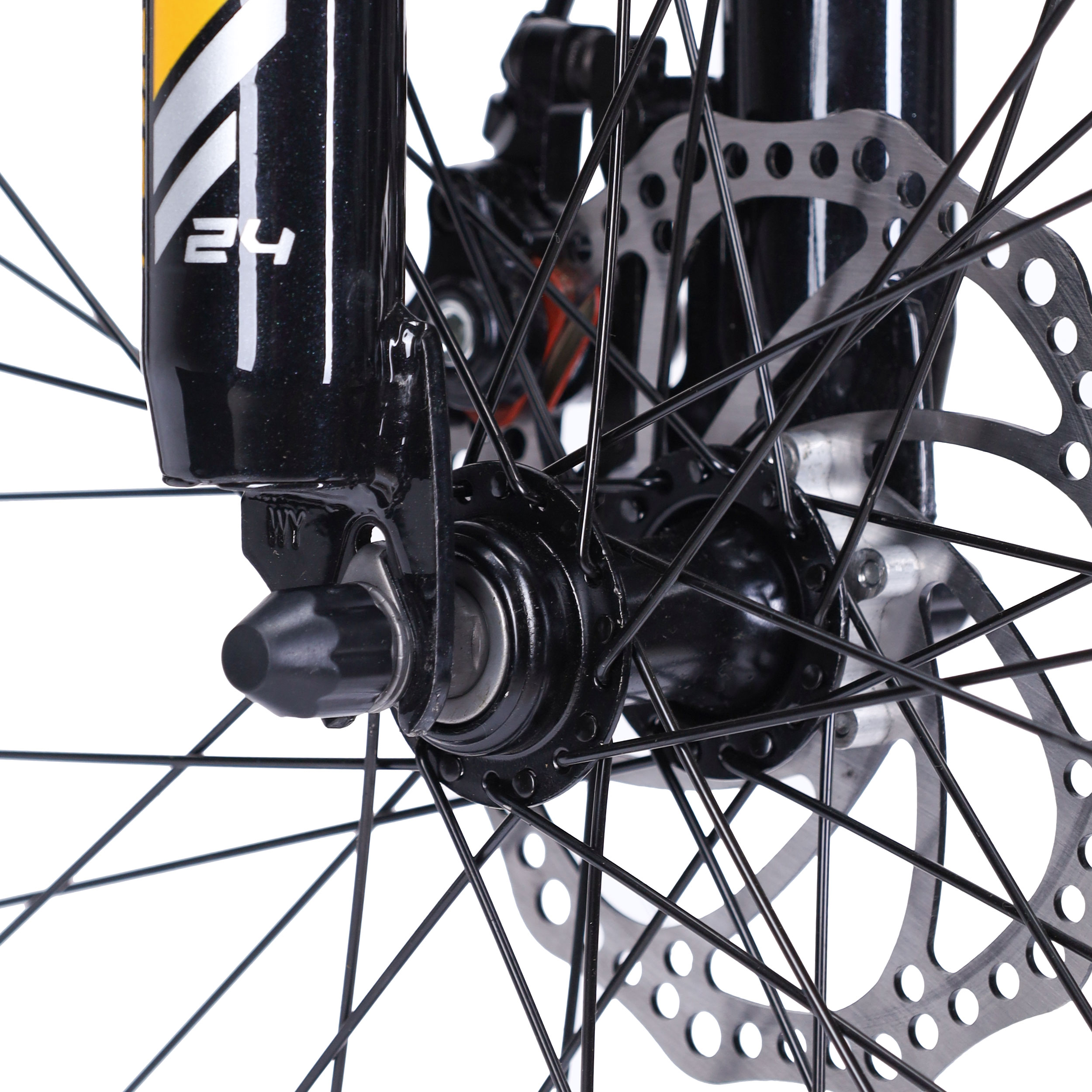 Велосипед 24" Krypton Hyperion KH10GB24 7sp чёрное золото