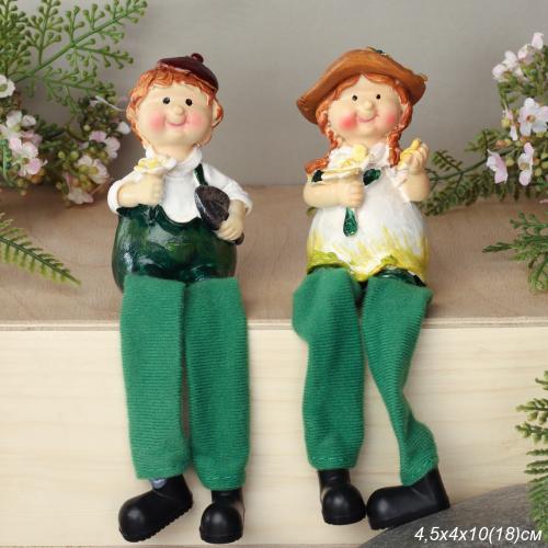 Фигурка висячие ножки Лаванда 10 см / YG770 /уп 2/288/микс