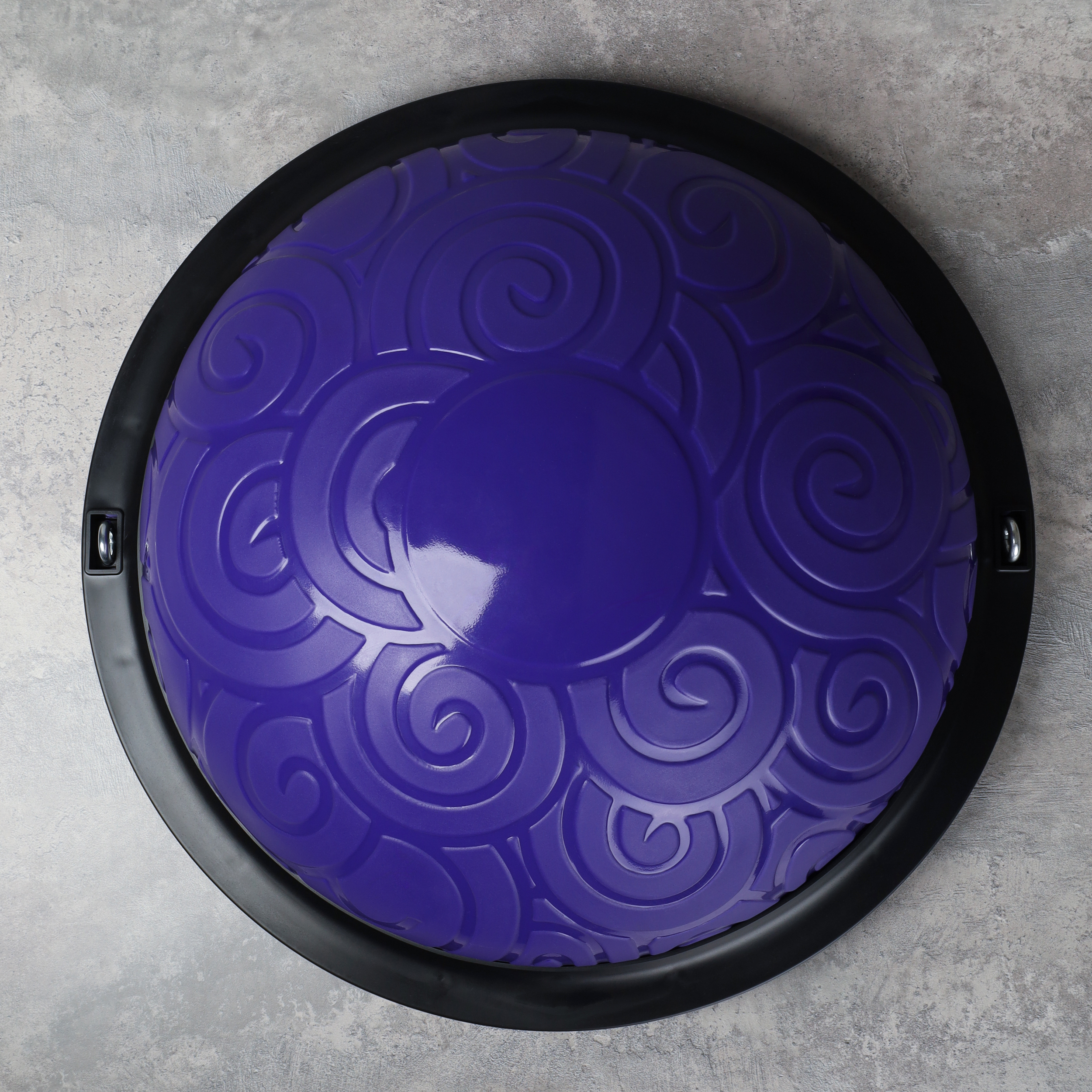 Полусфера балансировочная BOSU 46см Woohooo Curls эспандер, насос/ фиолетовый/ B46Cu-V/ уп 5