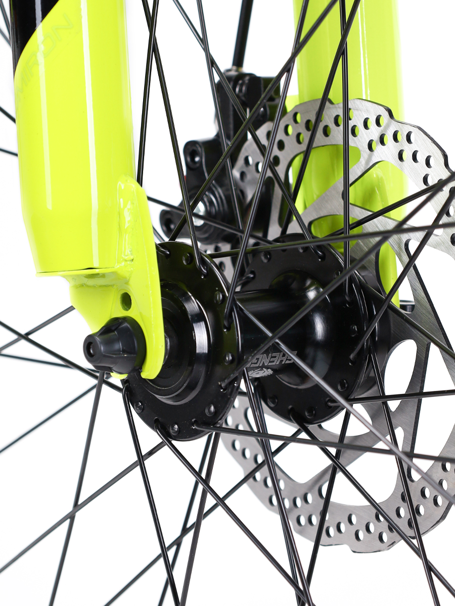 Велосипед 27,5" рама 17" 1х10sp COMIRON DESIRE зелёный лайм