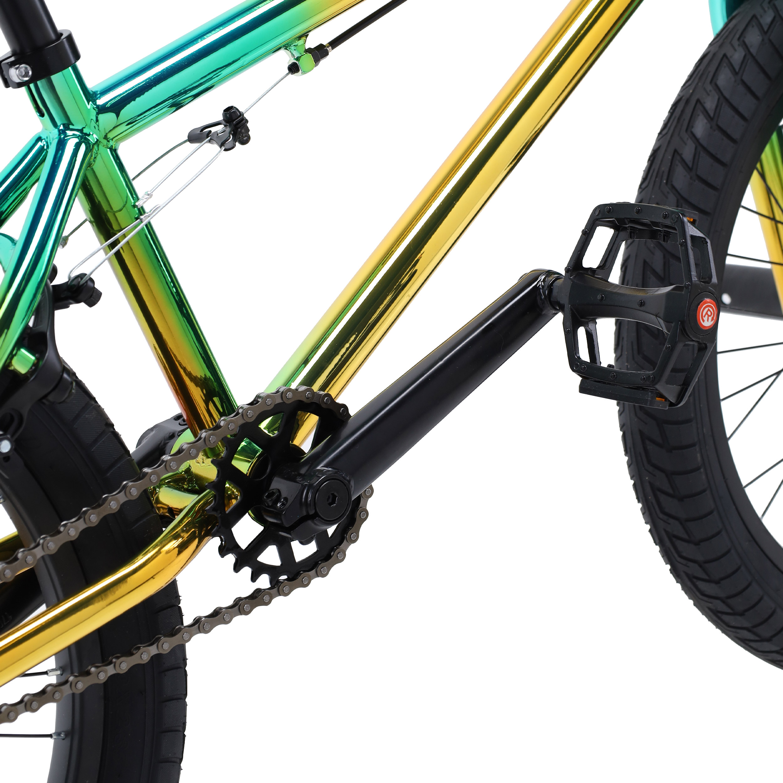 Велосипед BMX 20" COMIRON Chameleon BMX-X7, Рама 20.5" chameleon metallic