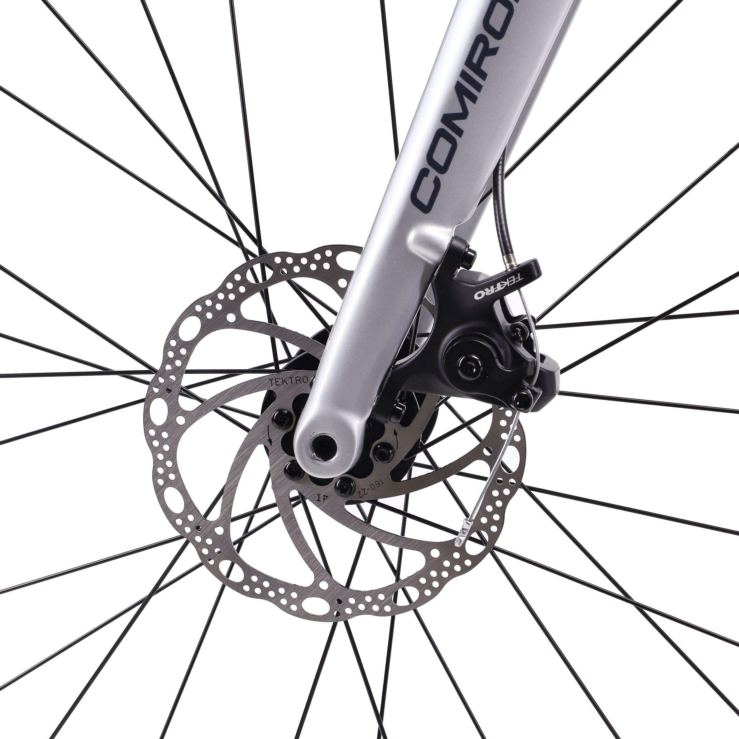 Велосипед шоссейный COMIRON RONIN II 700C-540mm SENSAH 2X11S оси, серебристый