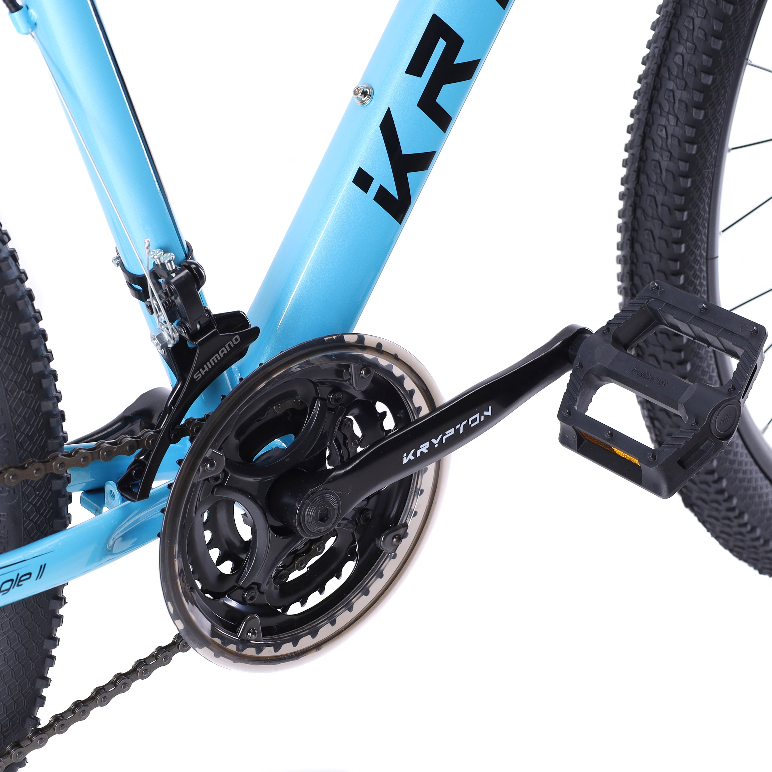 Велосипед 27.5" рама 19" 21sp KRYPTON EAGLE II сине-чёрный river blue