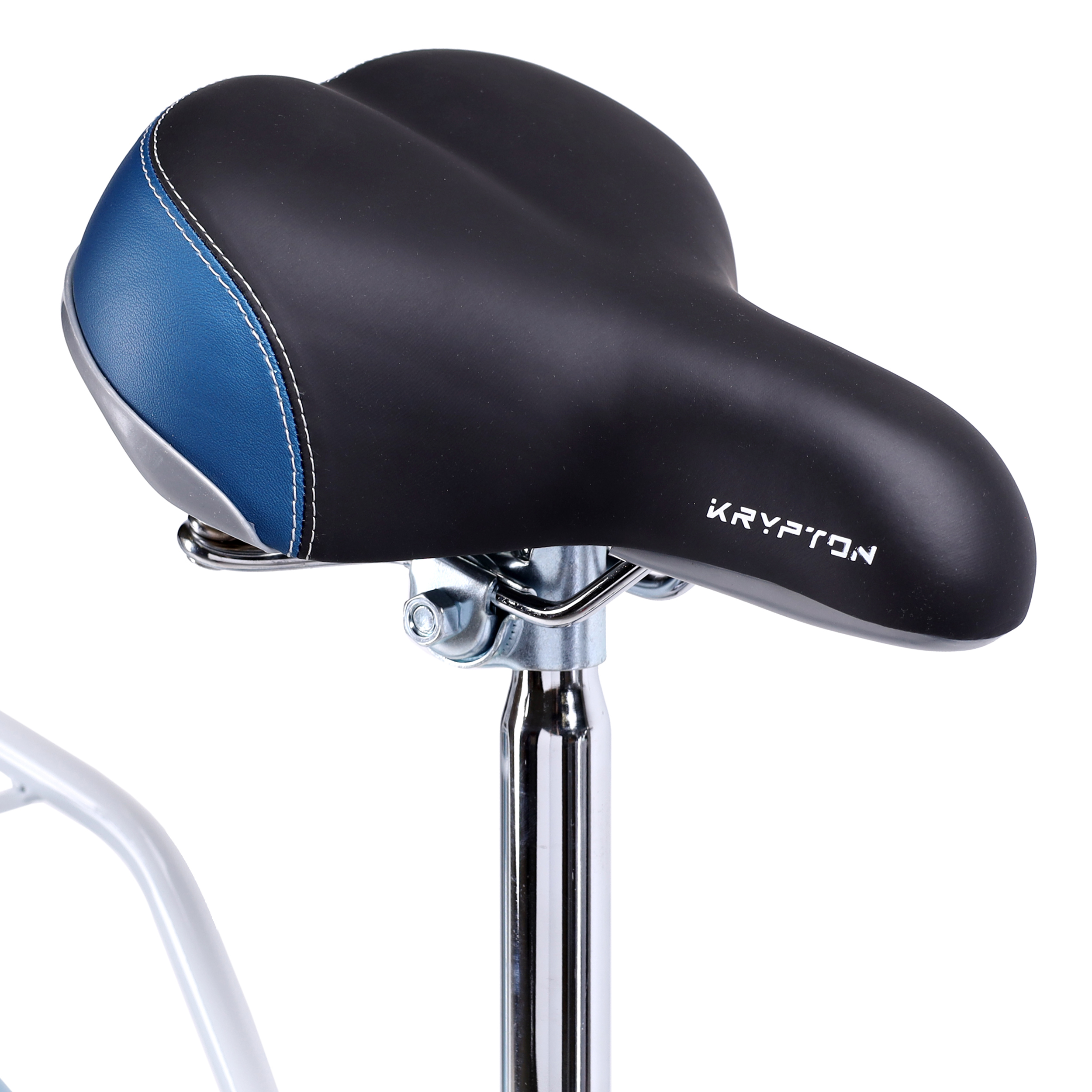 Велосипед городской с корзинкой 28" рама 19" 1sp KRYPTON DACHA M синий металлик ЦВК