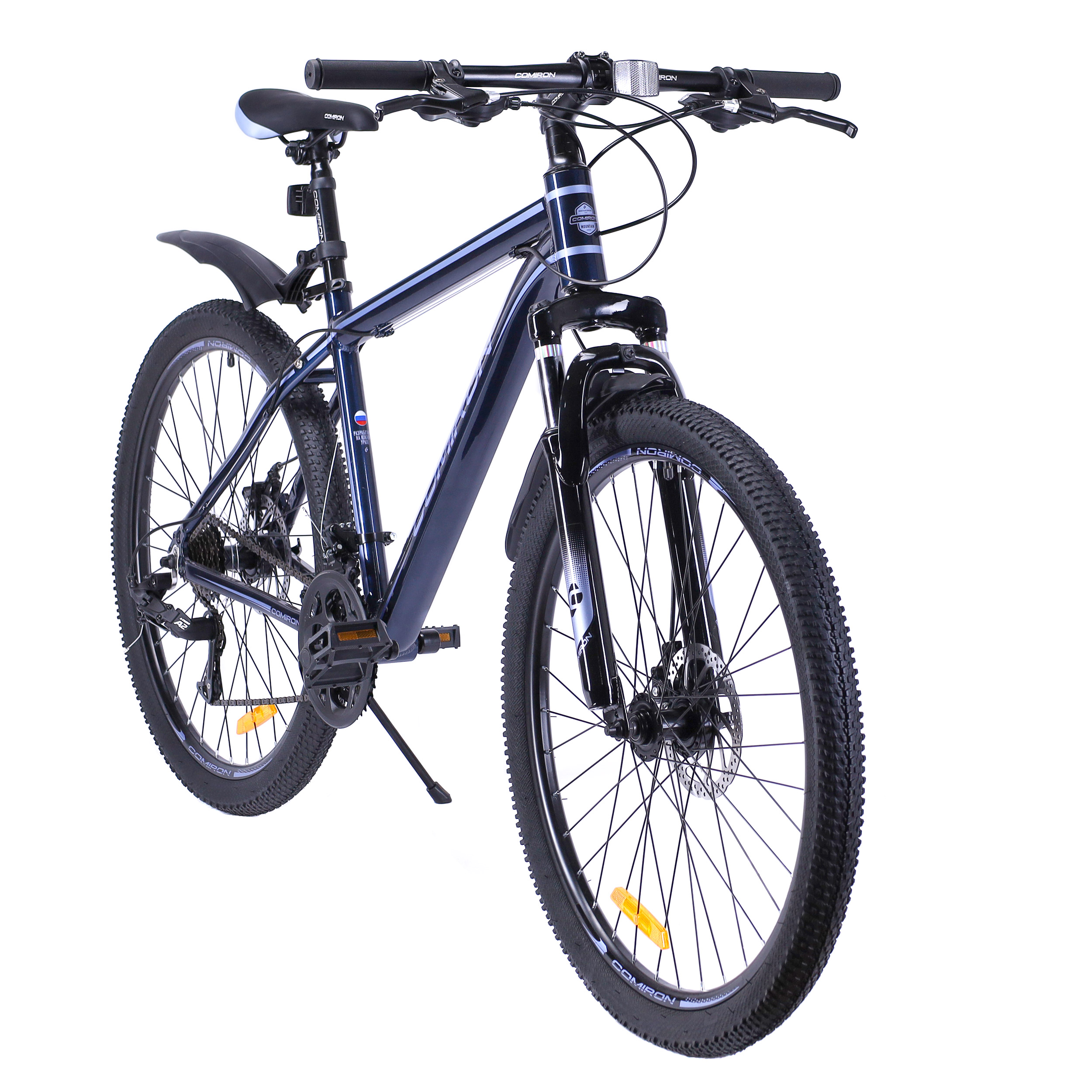Велосипед 26" рама 17" 21sp COMIRON UNIVERSE синий индиго полар азур