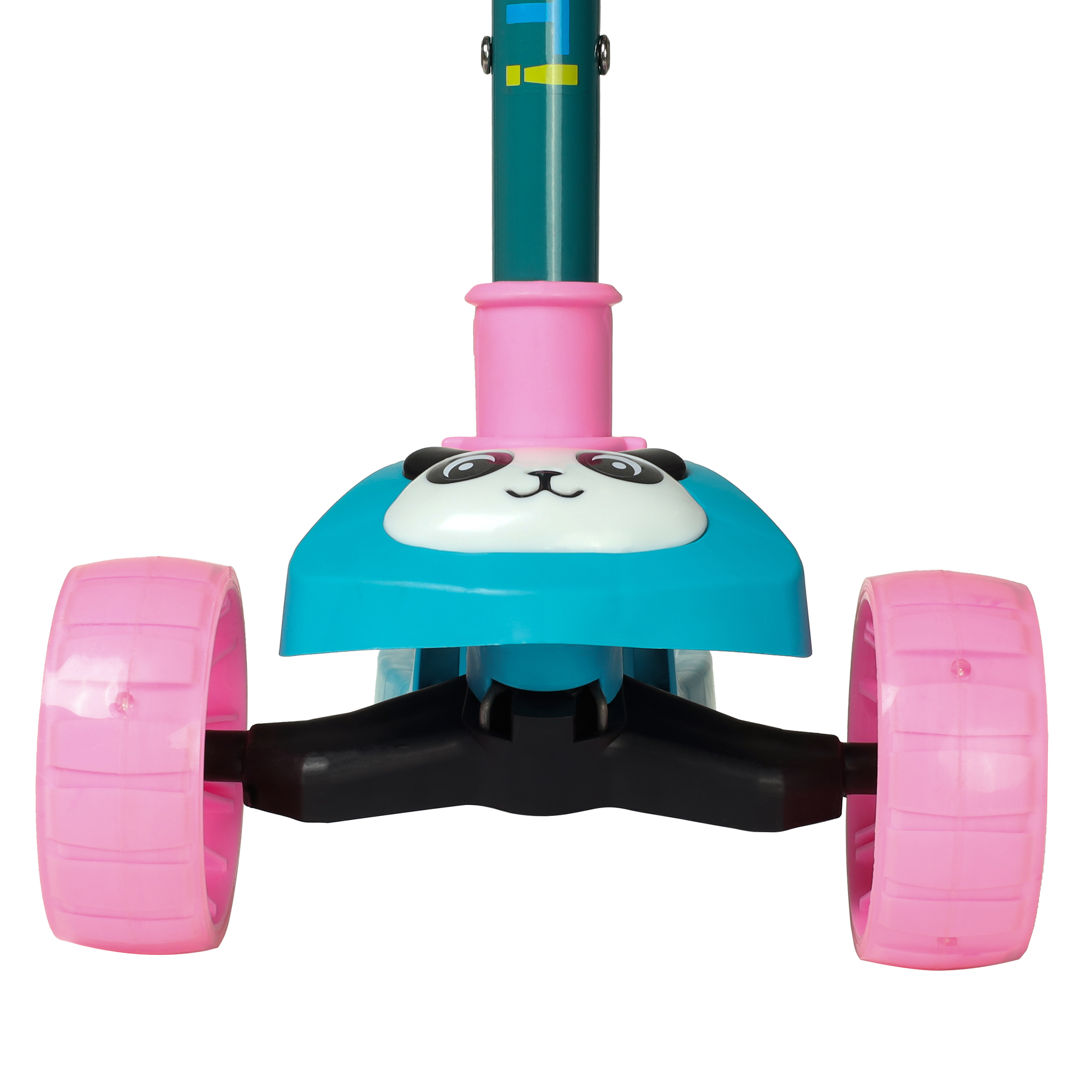 Самокат 3-х колесный COMIRON Yeenot Панда / E300/1 /уп 8/ голубой