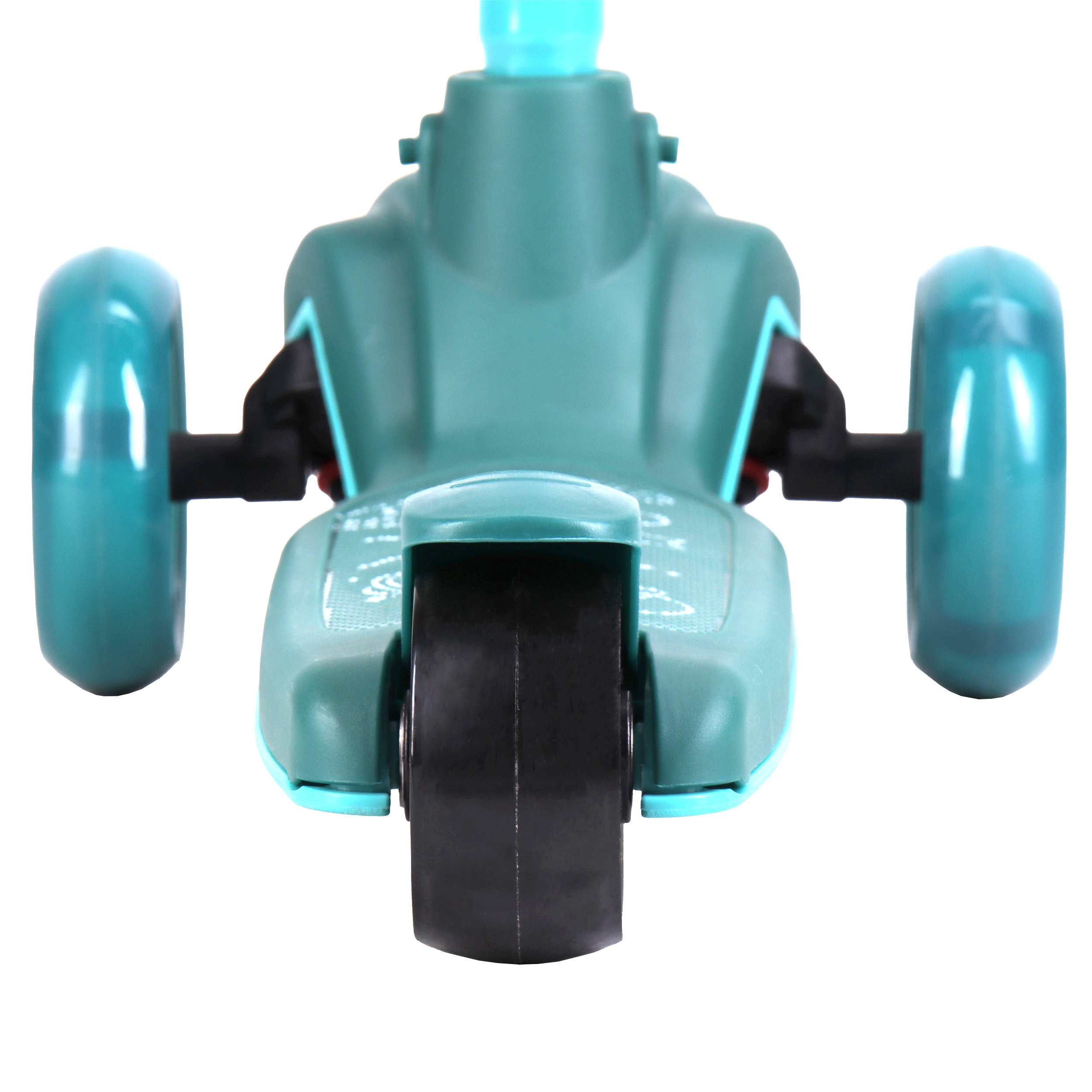 Самокат 3-х колесный COMIRON SUNNY / GT806-10 /уп 10/ зеленый космос