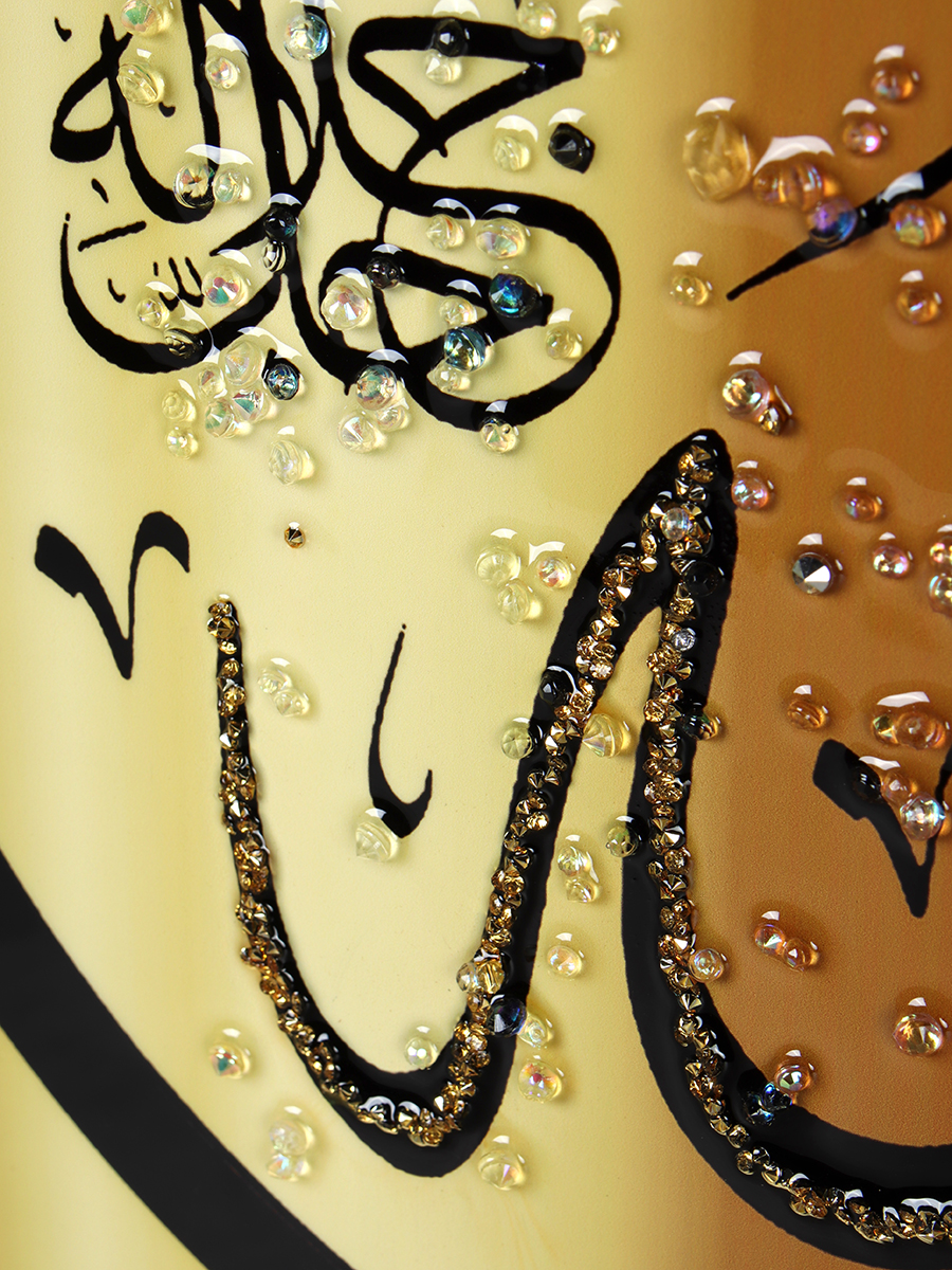 Картина 50х50 Мусульманская / GL-03 /уп 24/стразы