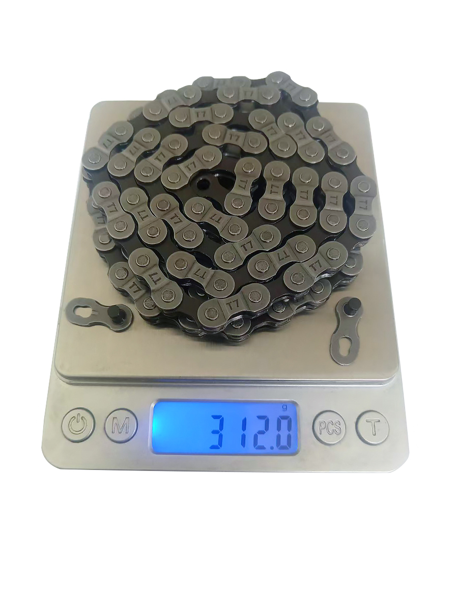 Велосипедная цепь DONGYA CHAIN 5,6,7 speed T7 1/2"x3/32"/116L ГОСТ 30442-97 ISO 9633 /уп 50/