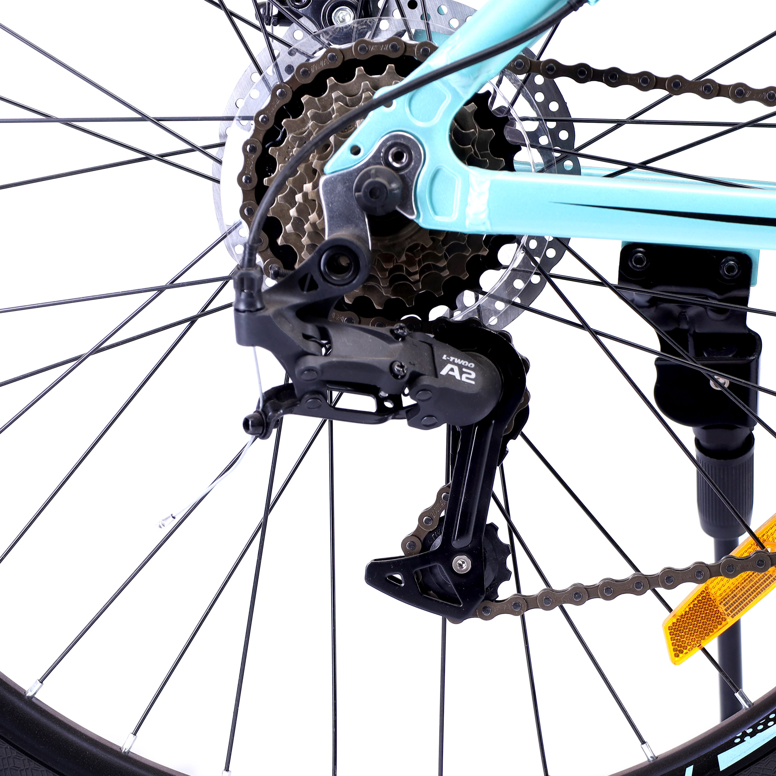 Велосипед 26" рама 17" 21sp COMIRON UNIVERSE аквамарин чёрный глянцевый