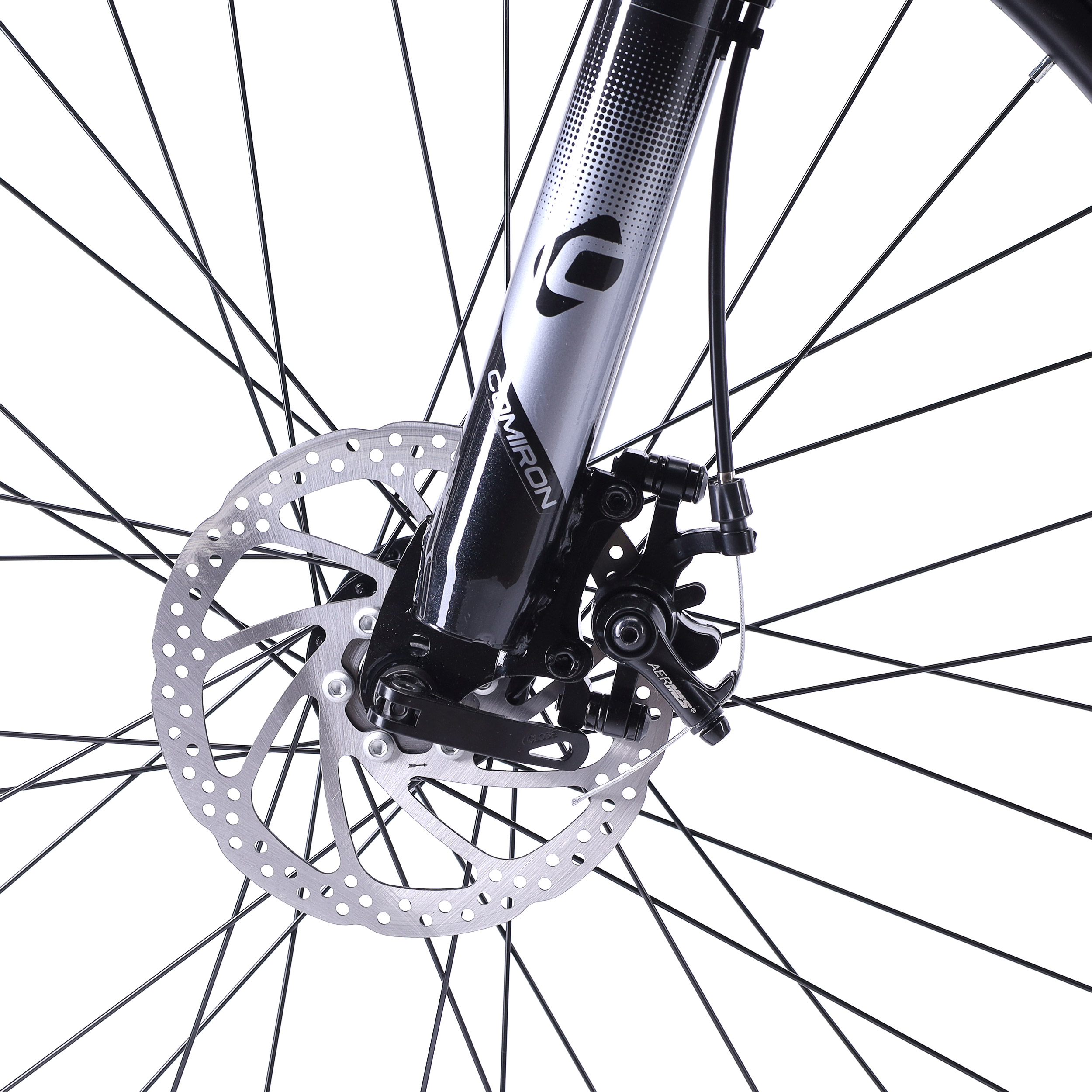 Велосипед 26" рама 19" 21sp COMIRON UNIVERSE серый полис чёрный глянцевый