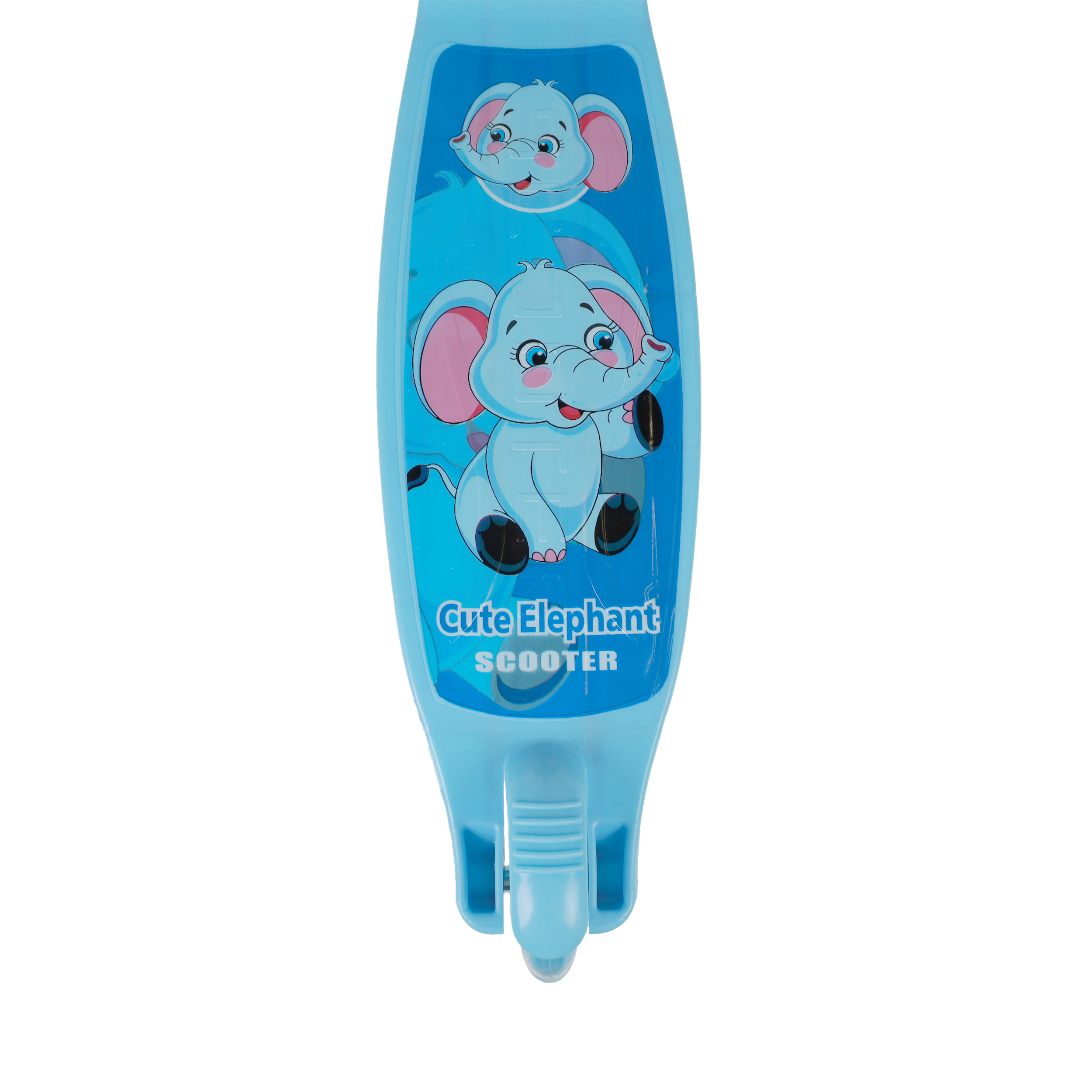 Самокат 3-х колесный SCOOTER Слоник / 603 /уп 12/ синий