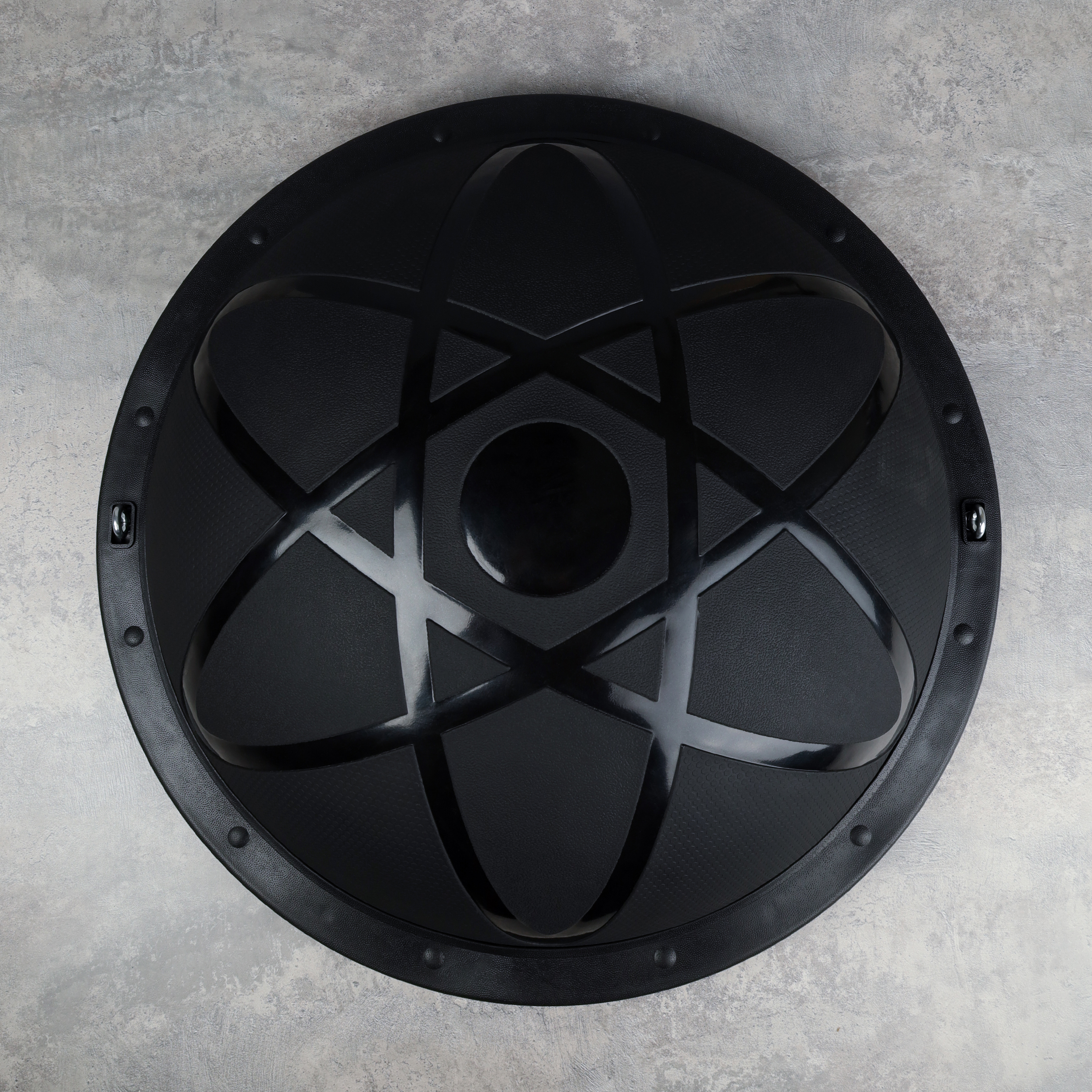 Полусфера балансировочная BOSU 58см Woohooo Stars эспандер, насос/ чёрный/ B58St-Bl/ уп5