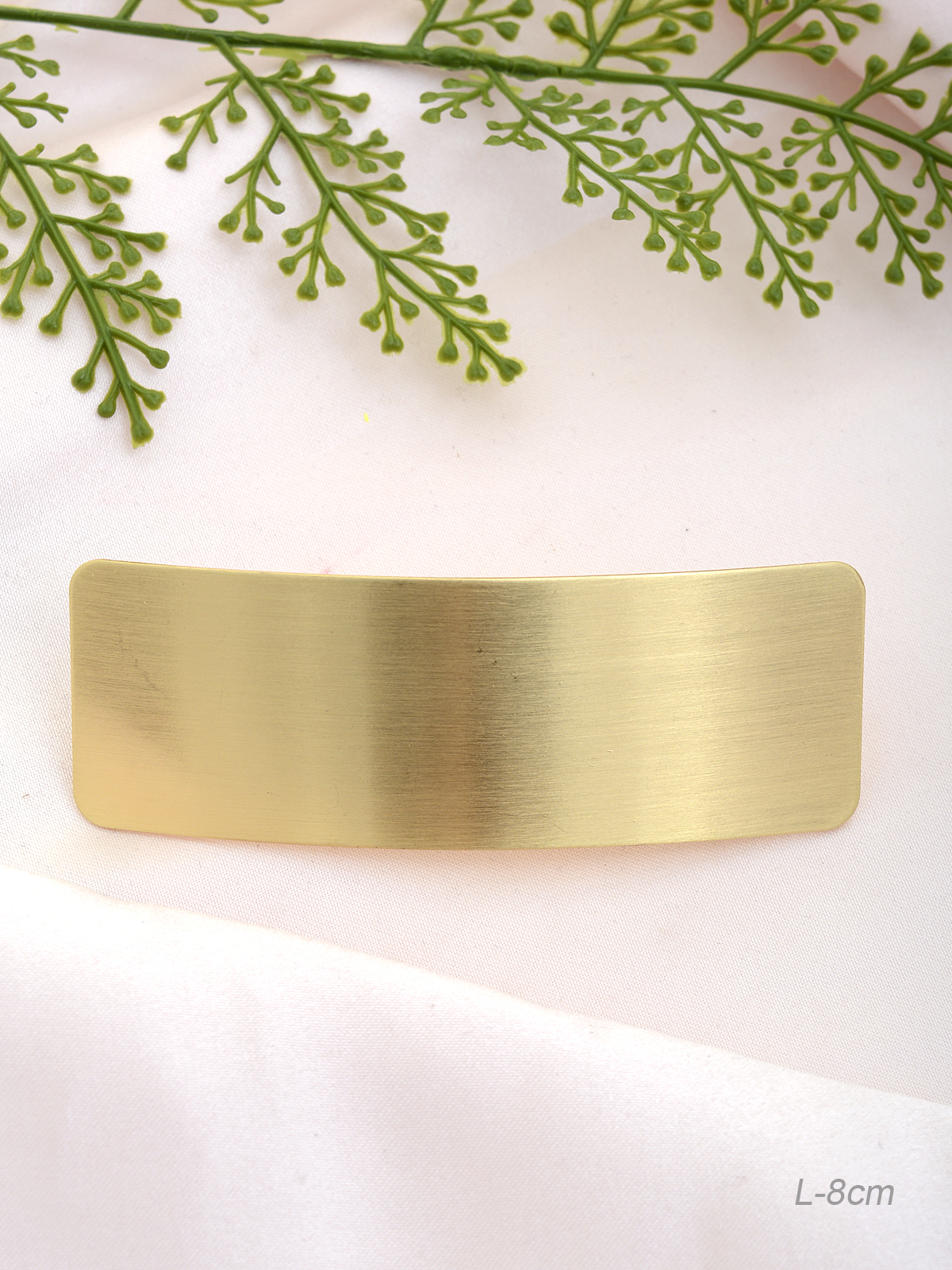 Заколка-автомат 8 см / GTJ-3 /уп 12/золото/металл