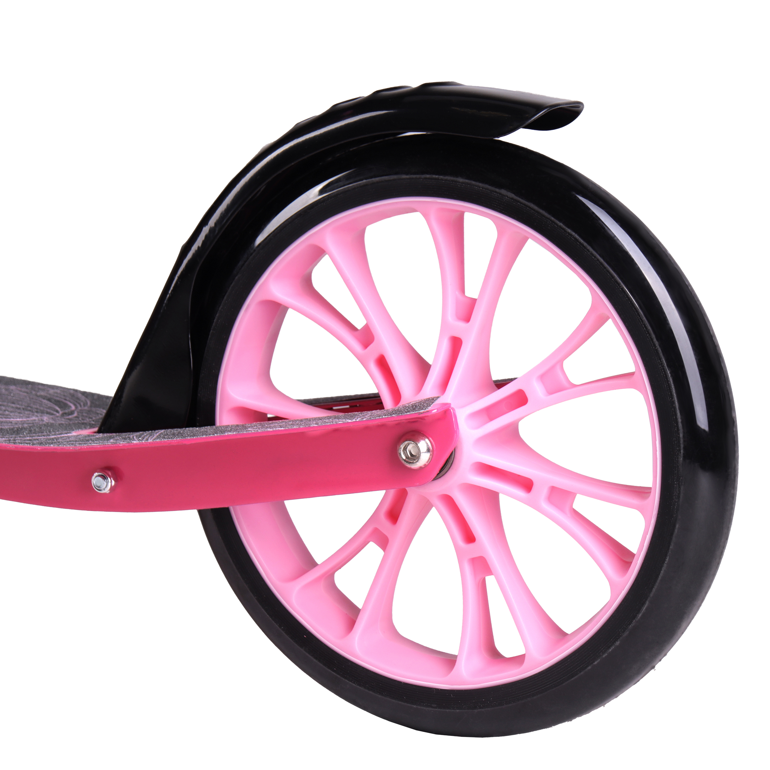 Самокат 2-х колесный COMIRON 200мм Flower / GT23-FL /уп 8/ розовый