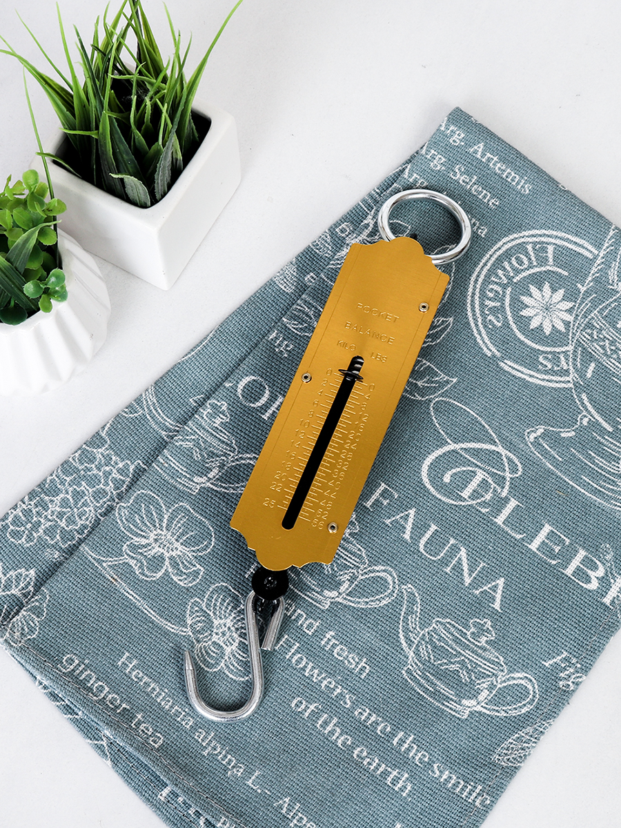 Весы безмен металлические 25 кг / SB-218 /уп 6/72/