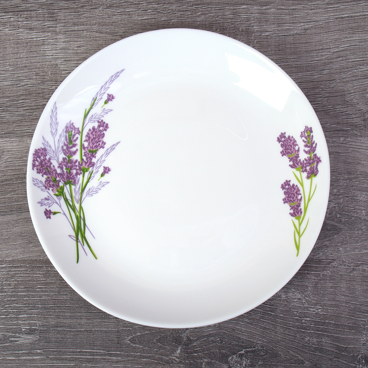 Тарелка 190 мм Евро / YGP-75 (7131-2 ) /уп 72/ Букет лаванды
