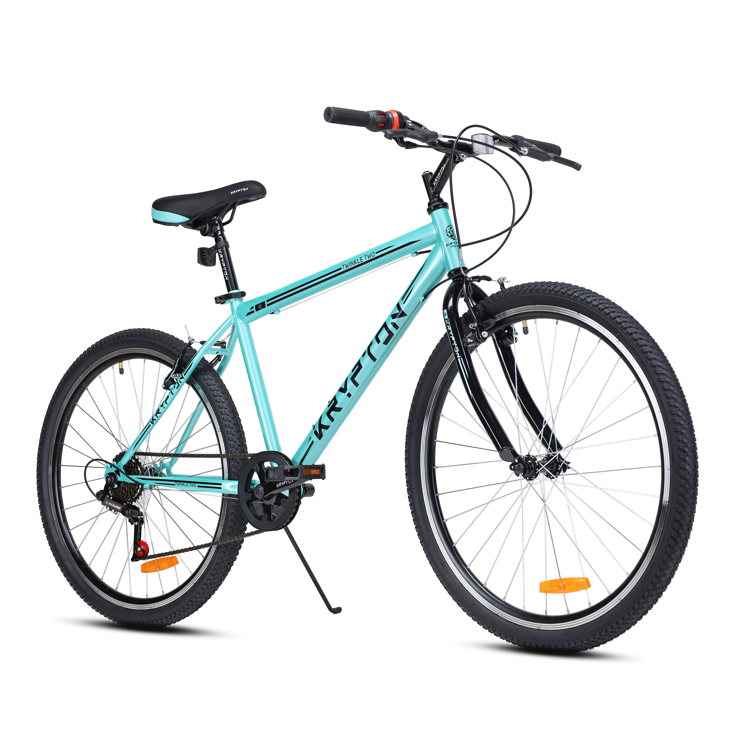 Велосипед 26" рама 17" 7sp KRYPTON TWINKLE TWO небесный угольный