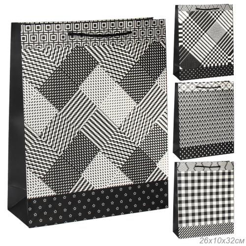 Пакет подарочный 31x40x12 / 24818L /уп 12/360/