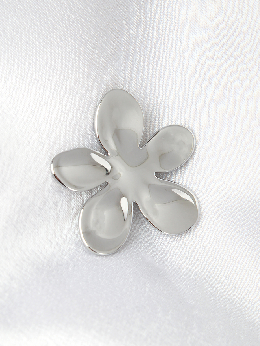 Брошь Цветок / 5071S /уп 12/