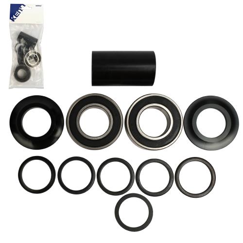 Каретка KENLI KL-BX03, BMX MID, промподшипники 41.8х22х11мм, / набор /уп25/100/