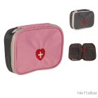 Органайзер - аптечка 14х11х6 РОЗОВАЯ / GENA-15 /уп 300/ 690481