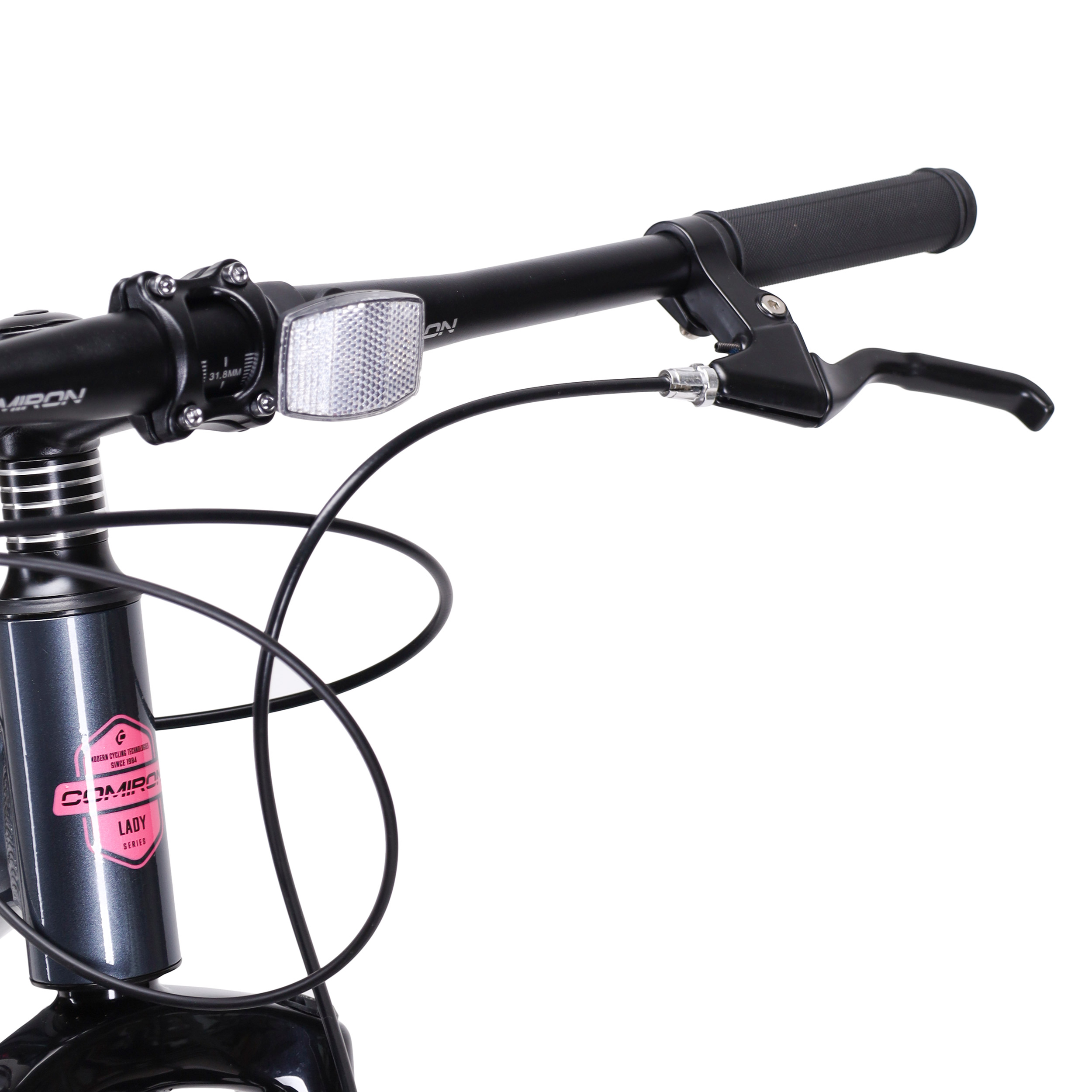 Велосипед 27,5" рама 17" 1х10sp COMIRON DESIRE розовый дымный