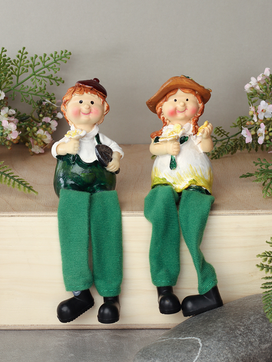 Фигурка висячие ножки Лаванда 10 см / YG770 /уп 2/288/микс