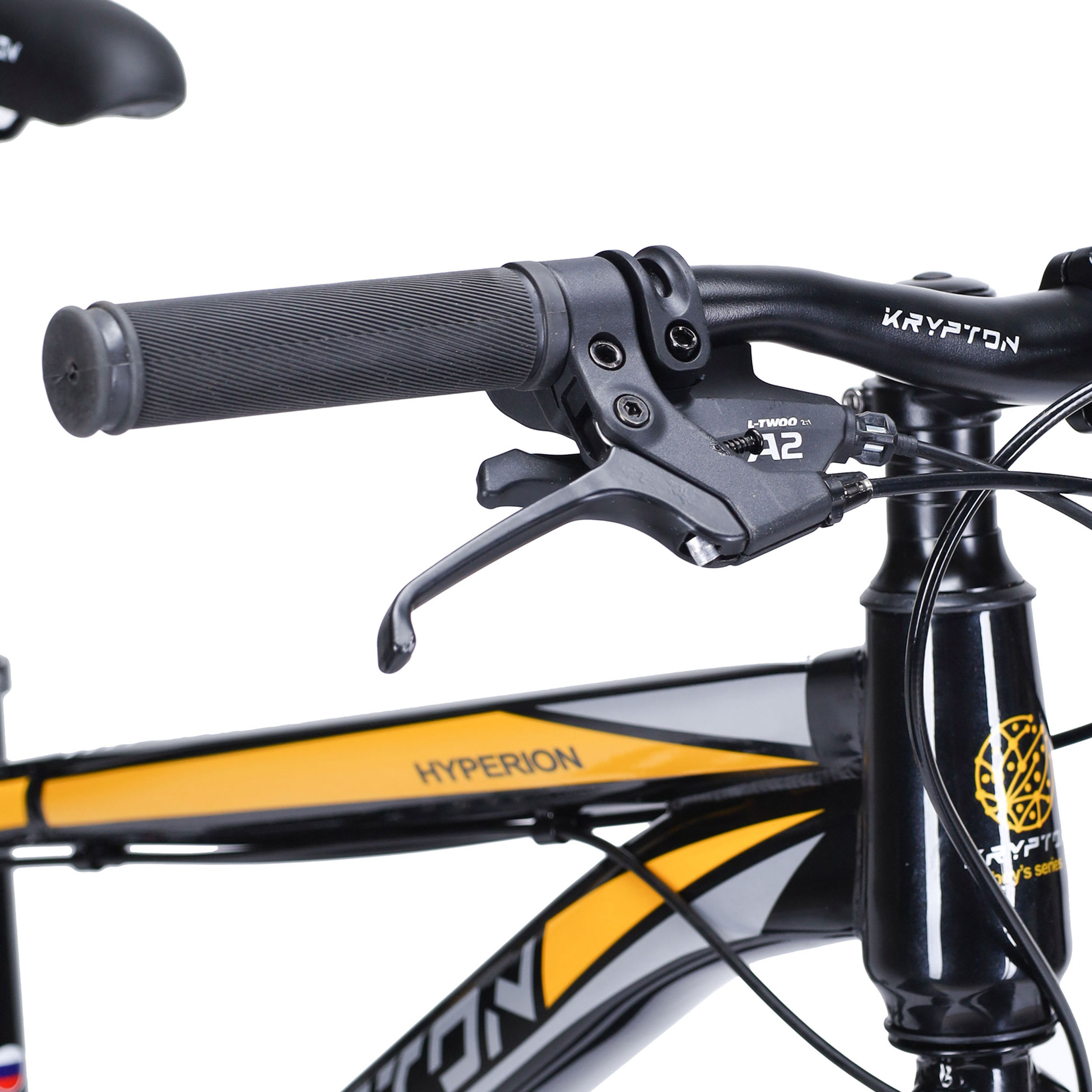 Велосипед 24" Krypton Hyperion KH10GB24 7sp чёрное золото
