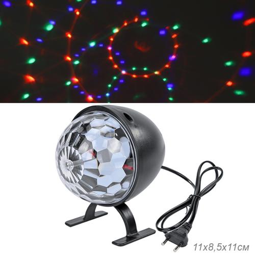 Проектор диско-шар ночник светодиодный классический, настольный 11 см / CW182609-8 /уп 50/